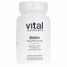 Biotin 10 Mg, by Vital Nutrients