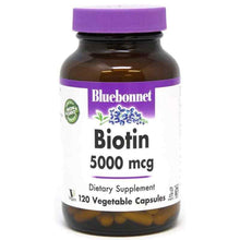 Biotin 5000 Mcg, by Bluebonnet