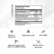 Biotin Marine Collagen, by Codeage, image #2