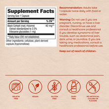 Black Cohosh Standardized, by Natures Way