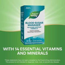 Blood Sugar Manager, by Natures Way