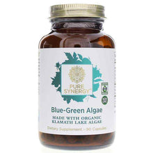 Blue-Green Algae Organic Klamath Lake Algae Capsules, by Pure Synergy