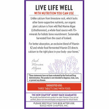 Bone Strength Take Care Slim Tabs, 270 Slim Tabs, by New Chapter, image #3