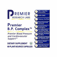 B.P. Complex Blood Pressure and Circulation Support, by Premier Research Labs, image #2