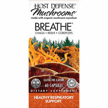 Breathe Respiratory Support, 60 Veg Capsules, by Host Defense