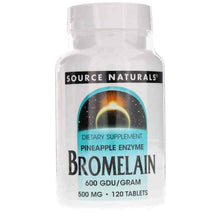 Bromelain 600 GDU 500 Mg, 120 Tablets, by Source Naturals