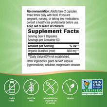 Burdock Root 475 Mg, by Natures Way, image #3