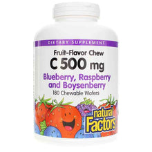 C-500 Mg Natural Fruit Chew, by Natural Factors