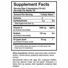 C-RLA Liposomal Vitamin C & R-Lipoic Acid, Vanilla Caramel, by Researched Nutritionals, image #2