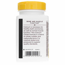 Calcium Citrate Complex, 100 Capsules, by Natures Way, image #4