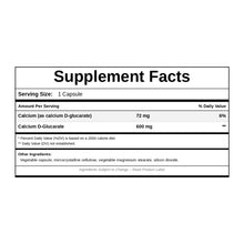 Calcium D-Glucarate Plus, 60 Capsules, by NutriDyn
