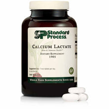 Calcium Lactate, 360 Tablets, by Standard Process