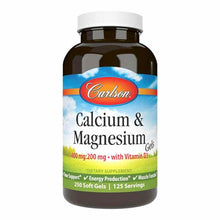 Calcium & Magnesium Gels, by Carlson Labs