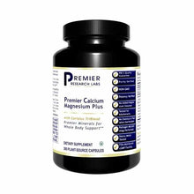 Calcium Magnesium Plus, 300 Veg Capsules, by Premier Research Labs