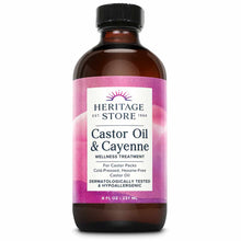 Castor Oil & Cayenne, by Heritage Store