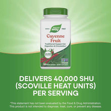 Cayenne Fruit, 180 Vegan Capsules, by Natures Way, image #4