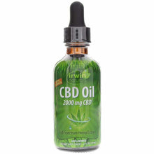 CBD Oil 2000 Mg, Unflavored, by Irwin Naturals
