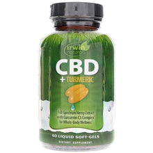 CBD + Turmeric, by Irwin Naturals