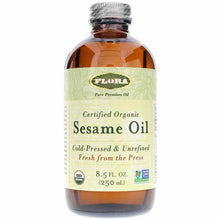 Certified Organic Sesame Oil, by Flora