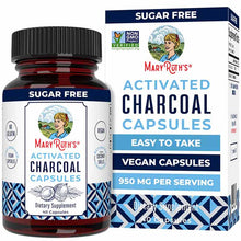 Charcoal Capsules, by MaryRuth's Organics