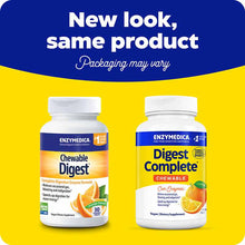 Chewable Digest Complete Orange Flavor, 60 Chewable Tablets, by Enzymedica, image #9