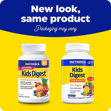 Chewable Kids Digest Fruit Punch Flavor, 90 Chewable Tablets, by Enzymedica, image #9
