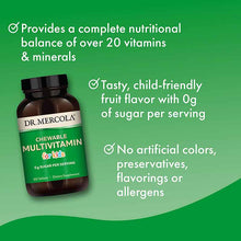 Chewable Multivitamin for Kids, 60 Tablets, by Dr. Mercola, image #4