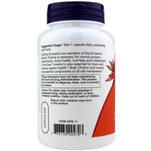 Choline & Inositol 500 Mg, by NOW Foods, image #3
