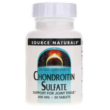 Chondroitin Sulfate 400 Mg, 30 Tablets, by Source Naturals