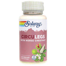 CircuLegs with Horse Chestnut, 60 Veg Capsules, by Solaray