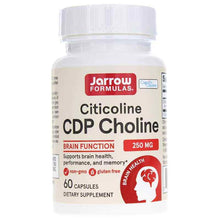 Citicholine CDP Choline, 60 Capsules, by Jarrow Formulas