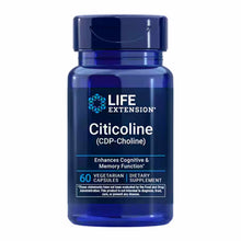 Citicoline CDP-Choline, 60 Veg Capsules, by Life Extension