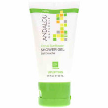 Citrus Sunflower Shower Gel, 1.7 Oz, by Andalou Naturals