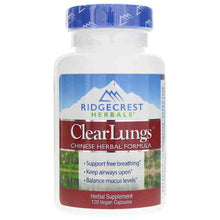 ClearLungs Classic, 120 Vegan Capsules, by Ridgecrest Herbals