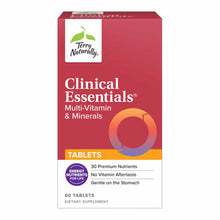 Terry Naturally Clinical Essentials Multi-Vitamin & Minerals red box with 60 tablets.