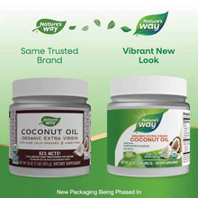 Coconut Oil Organic Extra Virgin, 16 Oz, by Natures Way, image #2