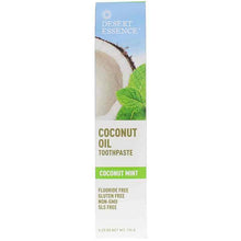 Coconut Oil Toothpaste Coconut Mint, by Desert Essence
