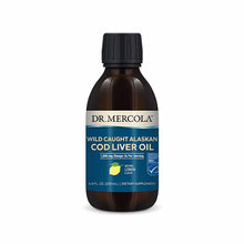 Cod Liver Oil Liquid, Lemon, 6.8 Oz, by Dr. Mercola