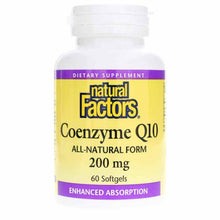 Coenzyme Q10 200 Mg, 60 Softgels, by Natural Factors
