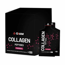 Collagen Shot 30 Pack, Raspberry, 30 Packets, by OIAM Performance