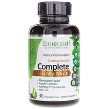 Complete 1-Daily Multi, 30 Veg Capsules, by Emerald