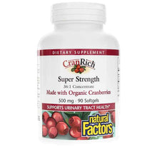 CranRich Super Strength with Organic Cranberries, by Natural Factors