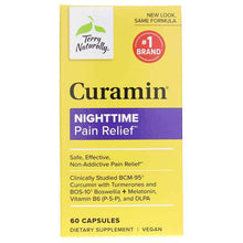 Curamin Nighttime Pain Relief, 60 Capsules, by Terry Naturally