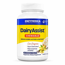 Dairy Assist Chewable, 60 Chewable Tablets, by Enzymedica
