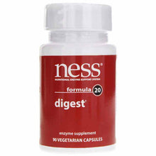 Digest Formula 20, 90 Veg Capsules, by Ness Enzymes