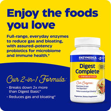 Digest Complete + Probiotics, 30 Capsules, by Enzymedica, image #3