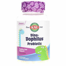 Dinosaurs Dino-Dophilus Probiotic 2 Billion CFU Chewables, Black Cherry, by Kal