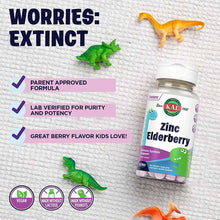Dinosaurs Zinc Elderberry, Mixed Berry, by Kal, image #5