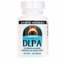 DLPA 750 Mg, 60 Tablets, by Source Naturals