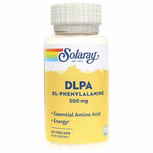 DLPA DL-Phenylalanine 500 Mg, by Solaray